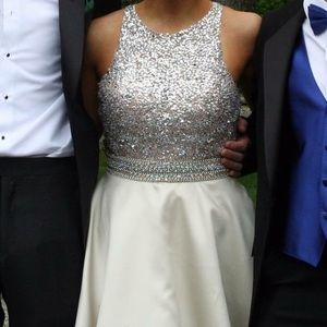 Ivory ball gown